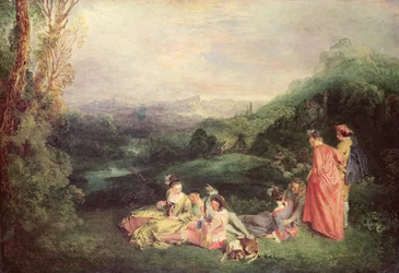 Peaceful Love, c.1718-19