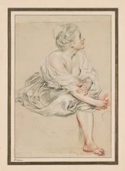 Seated Young Woman, c. 1716