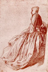 Study of a young woman