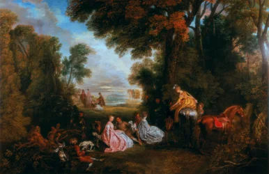 The Halt During the Chase, 1717-1720