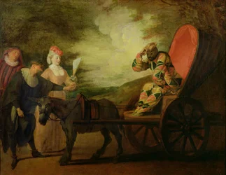 The Harlequin, Emperor of the Moon, c.1712