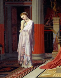 Antiochus Disease or Antiochus and Stratonice. Detail Representing Stratonice
