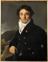 Charles Cordier, Inspector of Domains in Rome and Paris, painted 1811