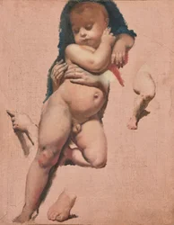 Study for the Christ Child of the Vow of Louis XIII of the Cathedral of Montauban