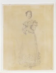 Francoise Leblanc, wife of Jacques-Louis, secretary to Elisa