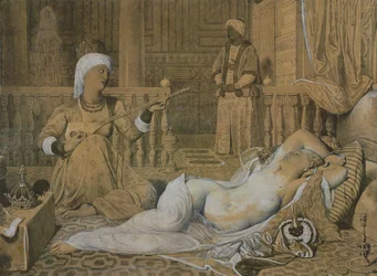 Odalisque with a Slave, 1858