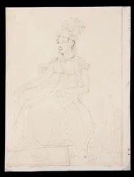 Portrait of Queen Caroline Murat