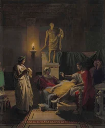 Virgil Reading from the Aeneid