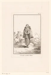 Muscovite Maid (Muscovite Women in Regional Costume; Various Clothing of the Women of Moscow)