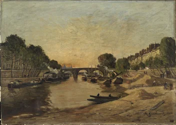 The Seine and Pont Marie