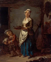 A Kitchen Maid and a Scullery Maid