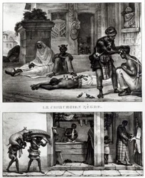 A Black Surgeon; Store of a Pork Seller