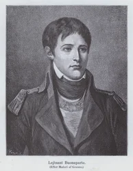 Napoleon Bonaparte as a Young Lieutenant of Artillery, c1785