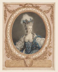 Portrait of Marie Antoinette