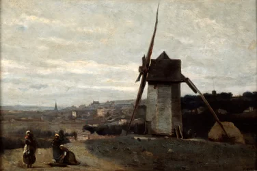 A Windmill, Etretat, 19th century