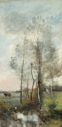 Copse of Alder and Birch
