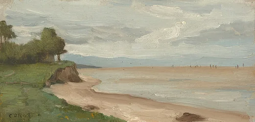 The Beach at Etretat