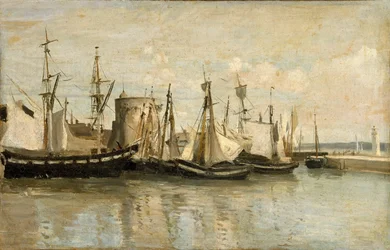 La Rochelle. Entrance of the Port of Echouage