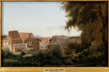 The Colosseum, seen from the Farnese Gardens
