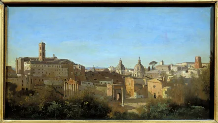 Rome, the Forum Seen from the Farnese Gardens