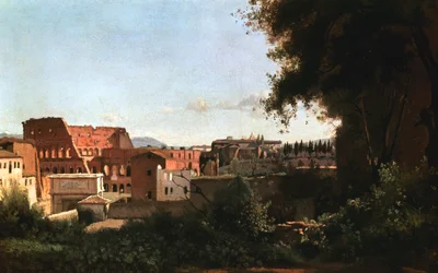 The Colosseum: View from the Farnese Gardens, Rome, 1826