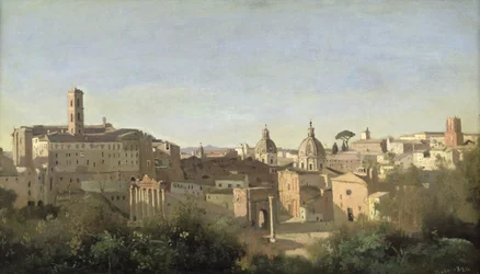 The Forum Seen from the Farnese Gardens, Rome