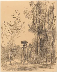 The Meeting in the Woods, 1871