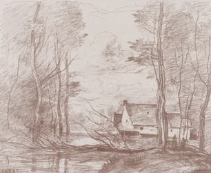 The Mill at Cuincy, Near Douai