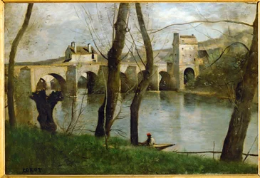 The Bridge at Mantes, France