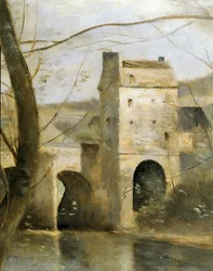 The Bridge at Mantes, France