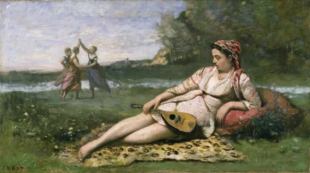 Young Women of Sparta (or Gypsy Reclining) c.1868-70