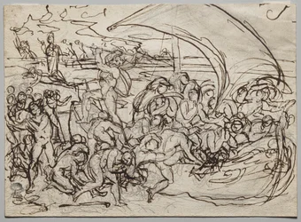 Charon and the Souls of the Dead