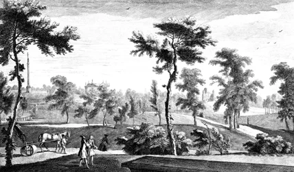 A View from the Grecian Temple to Lord Cobham