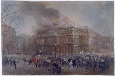 The Fire at the Comédie-Française, March 8, 1900