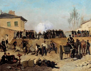 Siege of Paris: Fight in Villejuif on 19/09/1870