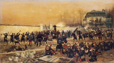 The Defense of Champigny, 1879