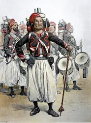 Zouave Drum major, North Africa