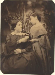Portrait of Woman and Child