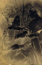 Portrait of Woman and Child
