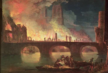 A Fire at the Hotel-Dieu in 1772