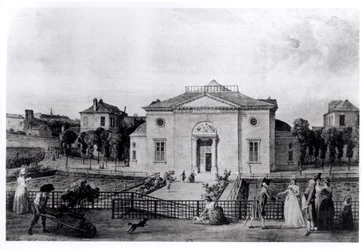 The Great Amphitheatre of Jardin des Plantes in Paris, in 1794, from 