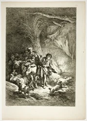 Plate 30 of 38 from Oeuvres de J. B. Huet