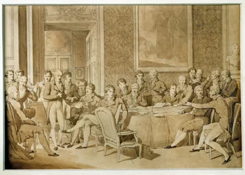 Meeting of the Congress of Vienna