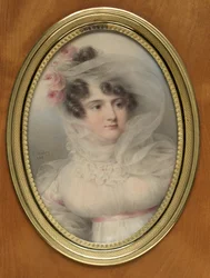 Portrait of Hortense de Perregaux, Duchess of Ragusa