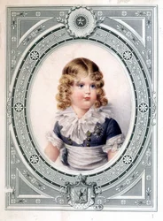 Portrait of the King of Rome (Napoleon II), Son of Emperor Napoleon I (1769-1821) - by Isabey, Early 19th Century