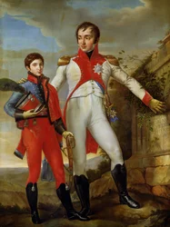 Louis Bonaparte King of Holland and Louis Napoleon Crown Prince of Holland