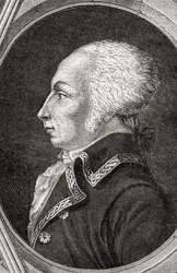 Francois Christophe Kellermann, Engraved by Pannemaker-Ligny, from 