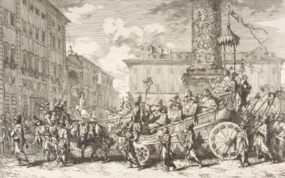 The Chinese Masquerade, 1735