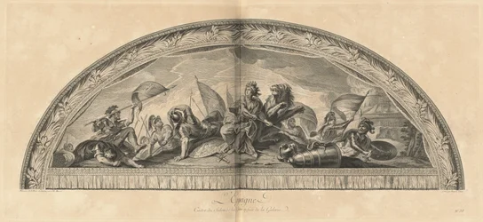 Spain, Center of the Salon of War Opposite the Gallery [Plate 38]