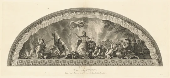 Spain, Center of the Salon of Peace in the Gallery
